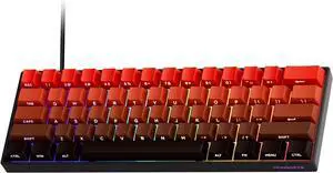 MONSGEEK FUN60 Pro Rapid Trigger Gaming Keyboard 8k SP Magnetic Switch HE Keyboard Wired 60% Blaze Gradient Shine-Through (Glare Magnetic Switch)