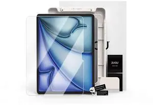ZUGU CASE Screen Protector for iPad Air 11 (M2/M3), Tempered Glass Scratch Resistant Film, Fingerprint & Smudge Resistant Protector, Includes Installation Guide