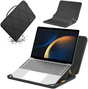 Smatree MS89 Hard EVA Protective Sleeve Case with Stand Compatible for 16 inch Samsung Galaxy Book5/4/3 Pro or 360, for Samsung Galaxy Book4 Edge/Book4 Ultra/Book3 Ultra Laptop