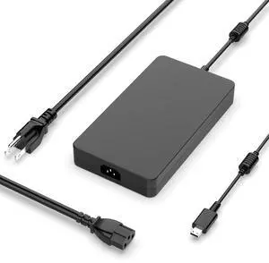 240W Laptop Charger Compatible with MSI Stealth GS77 GE76 GE66 Raider GP76 GP66 Leopard Creator Z16P Z16 Alpha 17 Gaming Laptop Power Supply Adapter