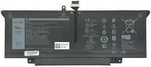 EPYOBW JHT2H Battery 52Wh 6500mAh 4-Cell 7.6V Compatible with Dell Latitude 7310 7410 / Latitude 7410 Chromebook Enterprise Series Y7HR3 35J09 4V5X2 HRGYV WY9MP XMV7T 009YYF