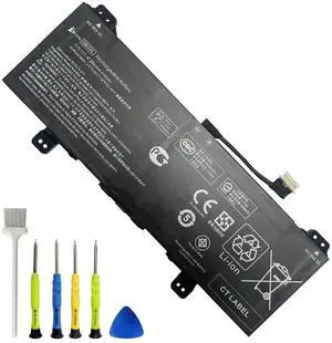 TAVZENL GB02XL 47.3Wh Battery Replacement for HP Chromebook 14-DB0051CL Chromebook x360 11 G1 G2 EE Chromebook 11 G8 G7 Education Edition Chromebook 11A G8 G6 Education Edition Series 7.7V 6150