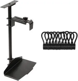 EUREKA ERGONOMIC Computer Tower CPU Holder Under Desk Mount Bundle with Magnetic Cable Ties