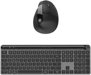 JLab Work Bundle, Epic Wireless Keyboard and JBuds Ergonomic Vertical Mouse