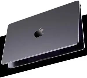 Macaset for MacBook Air 15 inch Case M4 M3 M2 2025 2024 2023 Release [100% Match Official Color] [Ultra Thin Armor] Protective Hard Shell Cover for Laptop A3241 A3114 A2941 - Space Gray Clear