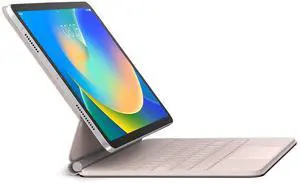 runelk Keyboard Case for iPad 10th Generation 2022 & 11th (A16, 2025)  Magic-Style Keyboard with Multi-Touch Trackpad  Floating Cantilever Stand  Magnetic Case for iPad 10.9 inch 10th / 11th Gen.