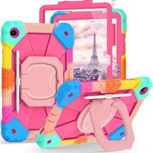 Auizotl Case for Galaxy Tab A9+/ A9 Plus Cases 11 Inch (SM-X210/X216/X218) with Screen Protector/360 Rotating Stand,Military Grade Shockproof Cover for Samsung A9 Plus Tablet Case