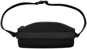 The Frenchie Co. - 3-in-1 Sling Backpack - Convertible Expandable Crossbody to Backpack - Fits 16 Laptop - Ballistic Nylon, CX6 Carbon Fiber & Italian Leather - Black