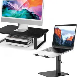 BESIGN LSX6N Laptop Stand and MS01 Monitor Stand