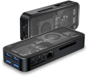 DreamQuest Mini PC with Windows 11 Pro, Intel N95 (up to 3.4GHz) Mini Desktop Computers 12GB DDR5 1TB SSD, 2*USB C, 2*HDMI, 4*USB 3.2, LAN,WiFi 6, Bluetooth5.3, Support 4K 60Hz