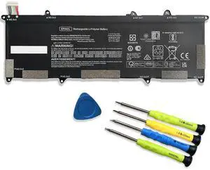 EP04XL 56.2Wh Laptop Battery Replacement for HP Elite Dragonfly G1 2019 Dragonfly G2 2020 Series Notebook EP04056XL HSTNN-IB8Y HSTNN-DB9J L52448-1C1 7.7V 7000mAh