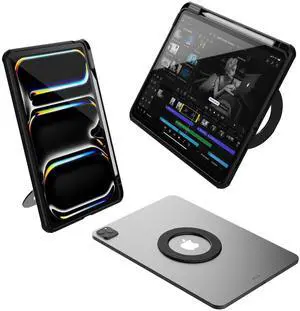 Nillkin Camsheid Pro for iPad Pro 13 (M5) 2025 Magnetic Protective Case with Adjustable Tablet Stand Holder and Pencil Pocket,General Aviation, Also with Slim Adhesive SnapLink Ultra Tablet Mount