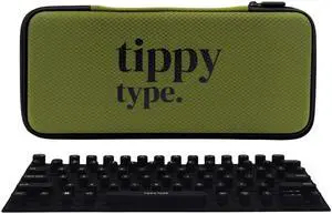 TIPPY TYPE Raised Keyboard Cover for Long Nails - Silicone - The Original - Comfortable Typing, Quiet, Nail Protection  Fits Select 13.3" Dell Latitude Models (Matte Black)