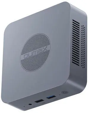 OUMAX N95 Mini pc, MAX N Intel 12th Gen N95(4C/4T, up to 3.4GHz), 16GB DDR4 512GB M.2 SSD, Micro PC Support Dual HDMI 4K@60Hz/WiFi5/BT5.0/USB3.2/Gigabit Ethernet for Office/Home