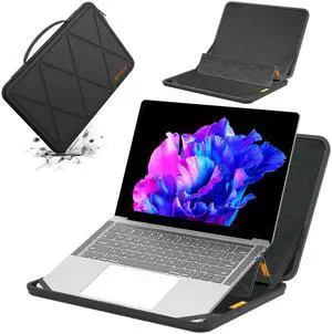 Smatree MS50 Hard EVA Protective Sleeve Case with Stand Compatible for 14 inch Acer Aspire 14, for Acer Swift Go 14-SFG14-71T/71, for Acer Aspire Lite 14 AL14-31P-C0S2, for Acer TravelMate P6 TMP614