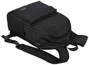 HUAETING Lightweight Casual Laptop Backpack For Men Women Travel Backpacks with USB Charging Port Fashion Daypack Bookbag (Black)