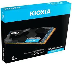 KIOXIA EXCERIA 2TB Plus G3 NVMe SSD