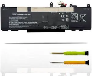 UGXKNAE BX03XL Laptop Battery fit for HP EliteBook 830 840 845 860 865 G11 ZBook Firefly 16 G11 Series N59733-AC1 HSTNN-OB3H N59787-005 HSTNN-AB1D BX03056XL N59733-B71 N59733-171 11.58V 56Wh 4646mAh