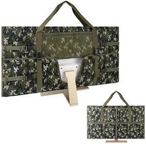 Kingshion Travel Carrying Bag Compatible with 32" All-in-One Desktop Computer and 32" Monitor (Camouflage Green)
