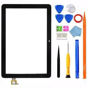 for Amazon Kindle Fire HD 8 /HD 8 Plus Tablet (10th Generation Released in 2020) K72LL3 K72LL4 Screen Replacement Digitizer Touch Glass Front Panel, Only for Fire HD8 /HD8 Plus 10th gen Repair Kit
