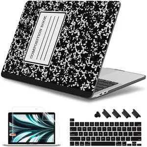 May Chen for MacBook Pro 13 Case 2022 2021 2020 Release Models: M2 M1 A2338 A2289 A2251, Plastic Hard Shell Case with Keyboard Cover for MacBook Pro 13 inch with Touch Bar fits Touch ID, Book