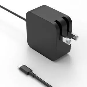 Ruilezyo 65W USB C Surface Pro Charger Compatible with Microsoft Surface Pro 12(2025) 11 10 9 USB Type C Power Supply Cord