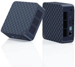 TRIGKRY Key R8 Mini PC, Ryzen 7 8745HS(8C/16T, up to 4.9GHz), 32GB DDR5 5600MHz 1TB PCIE4.0 SSD, Radeon 780M Graphics Gaming PC, Triple 4K@144Hz Display, USB4, WiFi6+BT5.2+2.5G LAN Mini Computer