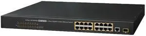 Lorex 16-Port PoE+ Switch | 220W Total Power | Add IP Cameras to NVR | Up to 30W Per Port | 1 Gigabit Uplink | Rack-Mountable | Network Expansion for Lorex Security Systems