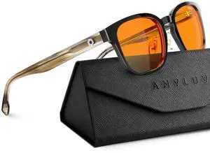 ANYLUV Blue Light Glasses Men Women Computer Gaming Glasses Anti Eyestrain Lightweight Blue Light Blocking Glasses