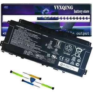VVXQING PP03XL M01118-421 Laptop Battery Compatible with HP Pavilion x360 13-BB 14-DV 14M-DW 14M-DW0023DX 14-DK 15-EH Series M01144-005 PV03XL PPO3XL HSTNN-DB9X HSTNN-LB8S HSTNN-OB1P 11.55V