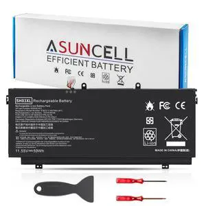 SH03XL Laptop Battery for HP Spectre X360 13-W023DX 13-AC001NA 13-AC013DX 13-AC033DX 13-AC037TU 13-AC052NA 13-W013DX 13-W031NG 13-W002NG 13-W003NG Series HSTNN-LB7L TPN-Q178 859026-421 901308-421