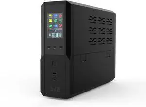 SKE 1500VA/900W Small UPS Battery Backup & Surge Protector for Computer UPS Uninterruptible Power Supply Phoenix VL1500