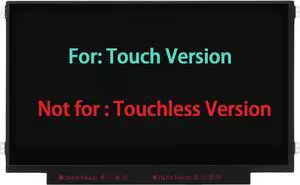 NBFIXER Touch Screen Replacement for Dell Chromebook 3100 P29T P29T001 2G5VN 02G5VN LCD Display Panel 40 Pin (Only for Touch Version)