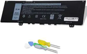 100% NEW38Wh F62GO Replacement Battery for Dell Inspiron 13 7000 7373 7386 2-in-1 7370 7380 5370 Vostro 13 5370 Series 39DY5 039DY5 RPJC3 0RPJC3 P83G P87G P91G P83G001 P83G002 P91G001 P87G001