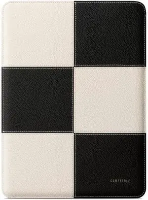 Comfyable Laptop Sleeve 14 Inch Precisely Compatible with MacBook Pro 14-inch M5 2025 M4 M3 M2 Pro/Max M1 2021 & Old Versioned 13 Inch MacBook Pro/MacBook Air, Genuine Leather Protective Case Cover