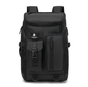 Kalesi Gym Duffle Tennis Bag Backpack 4-Way Waterproof with Shoes Compartment for travel Sport Hiking laptop (Black 02)