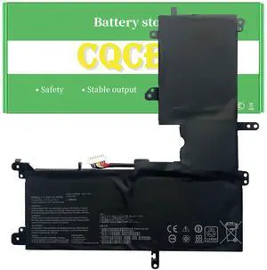 CQCQ B31N1705 Laptop Battery for Asus VivoBook Flip 14 TP410UA TP410UA-EC329T TP410UF TP410UF-EC034T TP410UR TP410UR-EC084T UX460UA UX460UA-1B Q405UA Q405UA-BI5T7 TP410UR-EC08 (11.52V 42Wh/3653mAh)