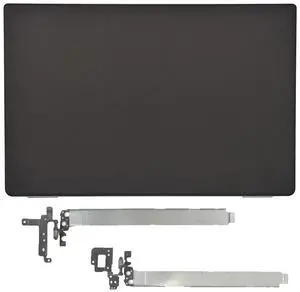Replacement for Dell Latitude 15 3520 E3520 LCD Back Cover Rear Lid Top Case Back Housing with Hinges Black 017XCF 17XCF