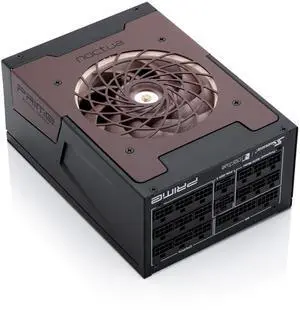 Seasonic Prime TX-1600 Noctua Edition, Ultra-Quiet Fully Modular 1600W 80 Plus Titanium Efficiency ATX 3.1 PC Power Supply (Black/Brown) with US AC Power Cord