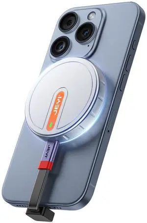 JEYI Magnetic 2230 M.2 NVMe SSD Enclosure, 10Gbps USB 3.2 Gen2, Aluminum Case with MagSafe, ProRes 4K External Storage for iPhone 15/16 Pro