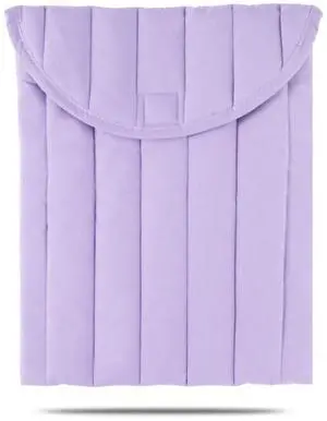 Puffy Laptop Sleeve 11-12 Inch Purple, Protective Carrying Case for Men and Women, Cute Case Bag Compatible with 11 and 12 Inch Laptops, 10.9" Ipad 10, 10.2" Ipad 7 8 9 in Cover