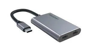 USB C to C Charging Hub for RayNeo Air 3s AR Glasses, PD 100W Charger Adapter Compatible with Nintendo Switch 2, ROG Ally, PS4/5, Xbox, Mac mini, Laptops & DP Alt Mode Devices, 4K@60Hz Output