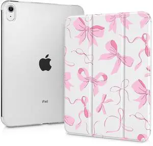 May Chen Case for iPad (A16) 11th Generation 11 Inch 2025/iPad 10th Generation 10.9 inch 2022, Slim Stand Cover with Hard Translucent Black,Support Touch ID, Auto Wake/Sleep, Teddy Bear