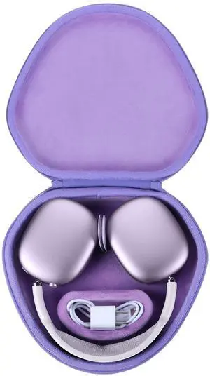 Peyyargo Hard Carrying Case with Sleep Mode Replacement for Apple AirPods Max Wireless Over-Ear Headphones (Lilac) Peyyargo Hard Carrying Case with Sleep Mode Replacement for Apple AirPods Max Wireless Over-Ear Headphones (Lilac)
