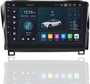 Car Radio for Toyota Tundra 2007-2013/Sequoia 2008-2018,Android 14 10.1" QLED Touchscreen Stereo Support Car Play Android Auto with Bluetooth 4G WiFi SWC AM/FM/RDS Octa-Core 6GB RAM+128GB ROM Car Radio for Toyota Tundra 2007-2013/Sequoia 2008-2018,Android 14 10.1" QLED Touchscreen Stereo Support Car Play Android Auto with Bluetooth 4G WiFi SWC AM/FM/RDS Octa-Core 6GB RAM+128GB ROM