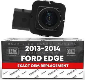 Rear View Backup Camera - Compatible with 2013-2015 Ford Edge - Reverse Park Assist Camera - OEM ET4Z19G490A, DT4Z19G490A, DT4Z19G490B, 590-415 Rear View Backup Camera - Compatible with 2013-2015 Ford Edge - Reverse Park Assist Camera - OEM ET4Z19G490A, DT4Z19G490A, DT4Z19G490B, 590-415