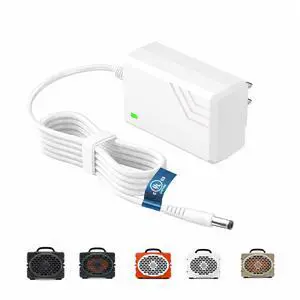 Superer Charger for Turtlebox Gen 3 & Gen 2 Speaker Tested for Secure Charging, UL Safety Certified, 15V 6ft Rugged Outdoor Replacement Charging Cord with LED Indicator Superer Charger for Turtlebox Gen 3 & Gen 2 Speaker Tested for Secure Charging, UL Safety Certified, 15V 6ft Rugged Outdoor Replacement Charging Cord with LED Indicator
