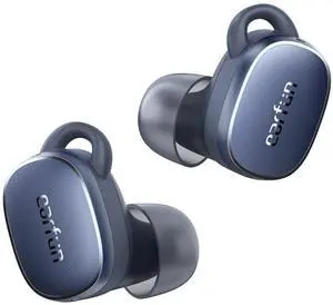 EarFun Free Pro 3 Noise Cancelling Wireless Earbuds, Hi-Res Sound, Snapdragon Sound with Qualcomm aptX Adaptive, 6 Mics ENC, Bluetooth 5.3 Earbuds, Multipoint Connection, Custom EQ App, Navy Bl EarFun Free Pro 3 Noise Cancelling Wireless Earbuds, Hi-Res Sound, Snapdragon Sound with Qualcomm aptX Adaptive, 6 Mics ENC, Bluetooth 5.3 Earbuds, Multipoint Connection, Custom EQ App, Navy Bl