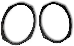 1 Pair - 6"x9" 6x9 Speaker Depth Spacers/Extension Rings/Extender/Stackable - SPKBRK012 (1" Thick) 1 Pair - 6"x9" 6x9 Speaker Depth Spacers/Extension Rings/Extender/Stackable - SPKBRK012 (1" Thick)