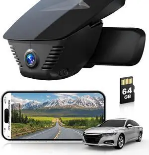Inefala 4K Dash Cam for Honda Accord 2023 2024 2025 Hybrid LX Sport EX Touring EX-L (Gen11), OEM Look, Loop Recording, 2160P UHD Video, Parking Mode, WiFi & APP, 64GB Card Inefala 4K Dash Cam for Honda Accord 2023 2024 2025 Hybrid LX Sport EX Touring EX-L (Gen11), OEM Look, Loop Recording, 2160P UHD Video, Parking Mode, WiFi & APP, 64GB Card